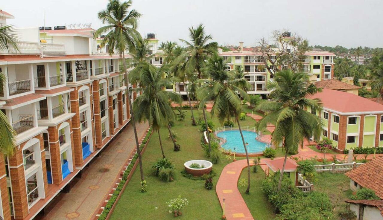 Sun N Sand Apartments, Candolim, Goa Exterior foto