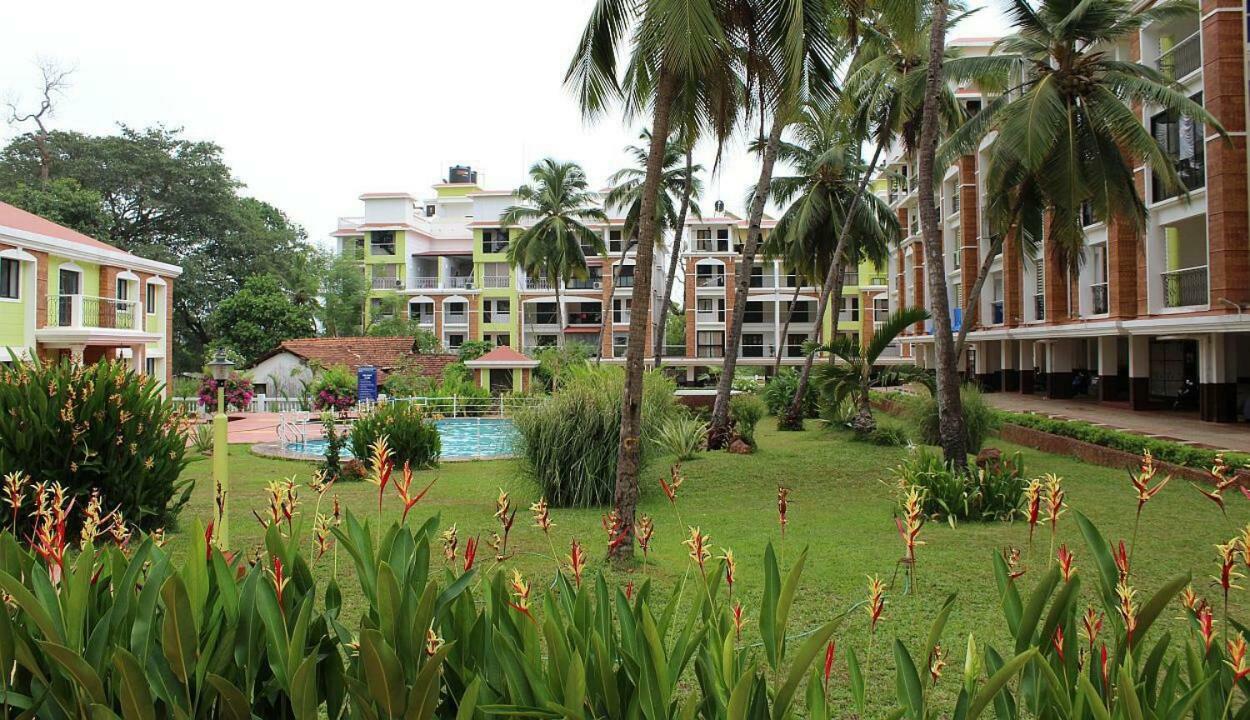 Sun N Sand Apartments, Candolim, Goa Exterior foto